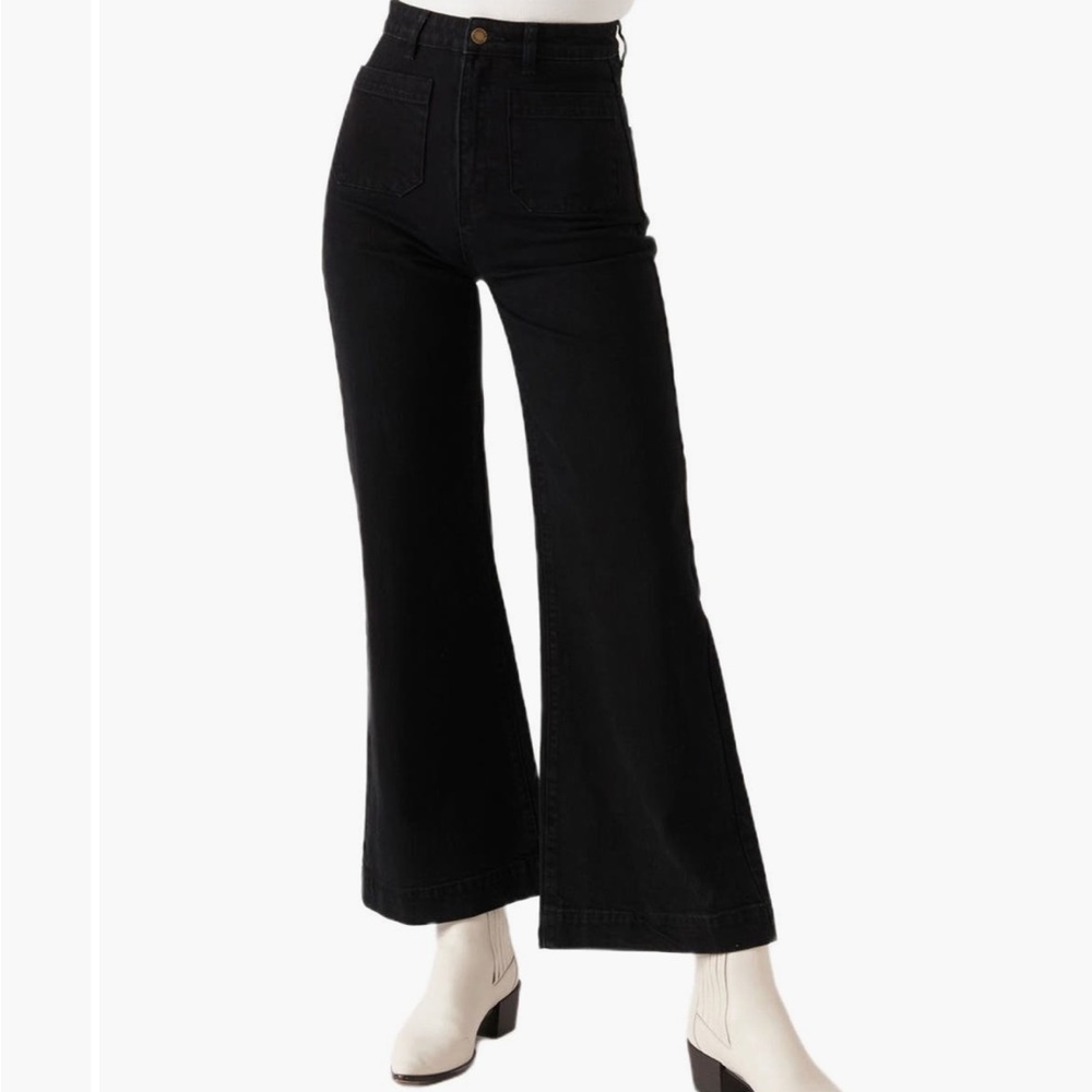 ROLLA'S Black Flare Women's Jeans